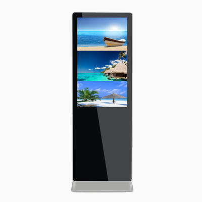 4K 86inch Floor Standing Android Digital Signage Display With Remote Control