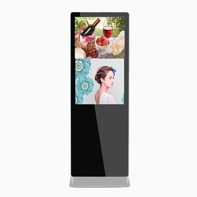 55inch 4G Network Optional Android Floor Standing Digital Signage