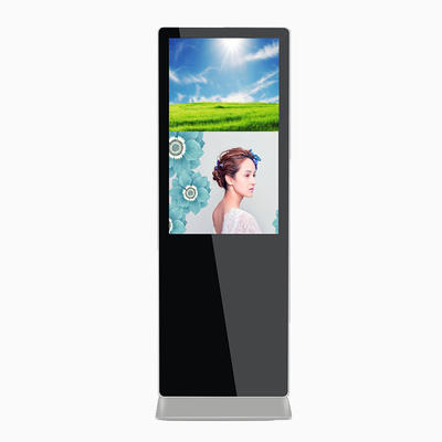 86 inch 4K Resolution Floor Stand Android Touch Digital Signage