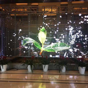 High Transparency P3.9-7.8 Front Lighting Transparent LED Screen Display WithHigh Brightness