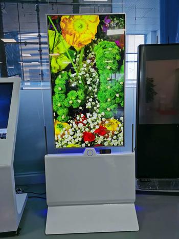 Floor Standing 55inch Double Sided Digital Signage Kiosk